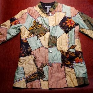 Pretty patchwork jacket :3